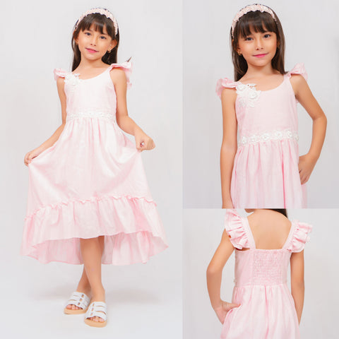 Vestido Largo para niña Ref 070262-03 | Mamamia Girls