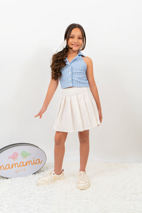 Blusa tipo Crop Top  para niña Ref 020189-05 | Mamamia Girls