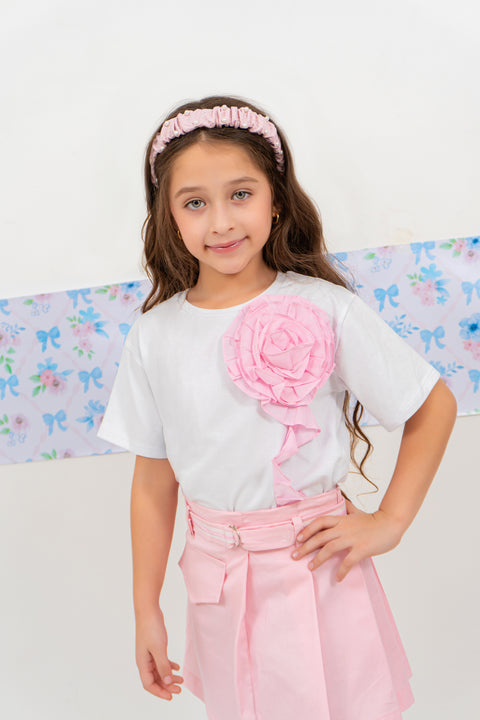 Camiseta Manga Corta Moda para niña Ref 0102154-01 | Mamamia Girls