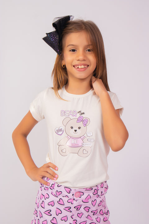 Camiseta básica para niña Bonita | Mamamia Girls