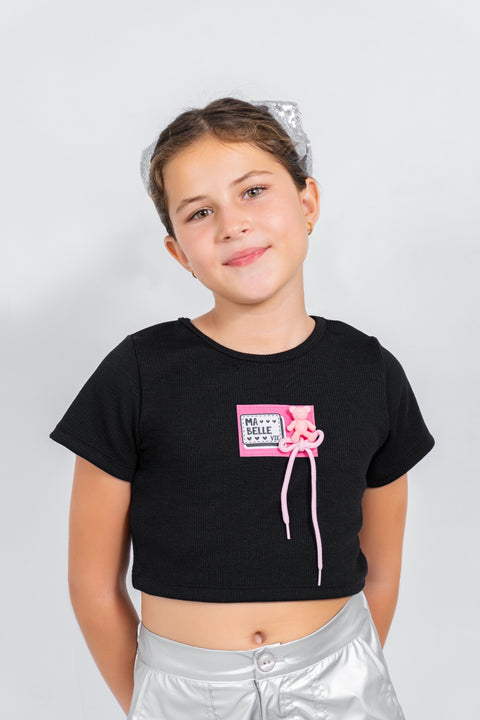 Croptop deportivo para niña Bella | Mamamia Girls