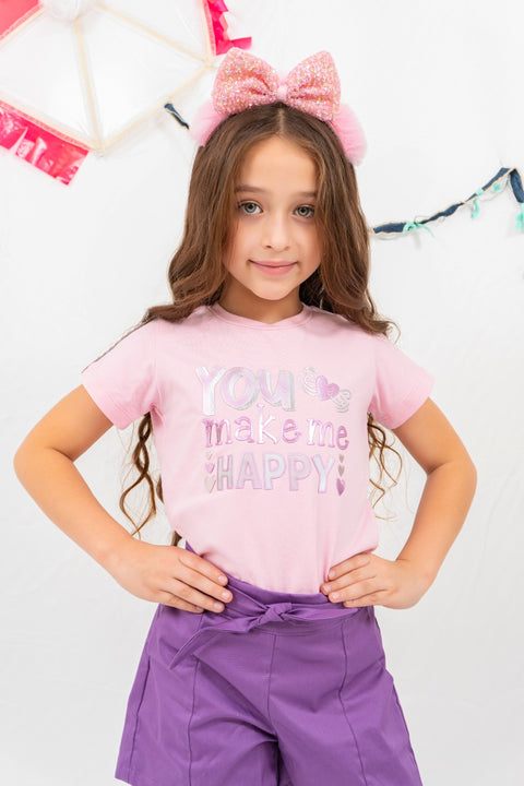 Camiseta para niña Hello | Mamamia Girls