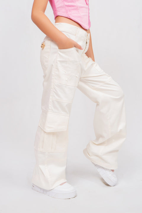 Conjunto Casual de Blusa Strech y Pantalon tipo Crago  para niña Ref 010115-03 | Mamamia Girls
